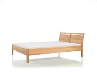 LINO Bett Standard, Nussbaum - 100 x 200 cm