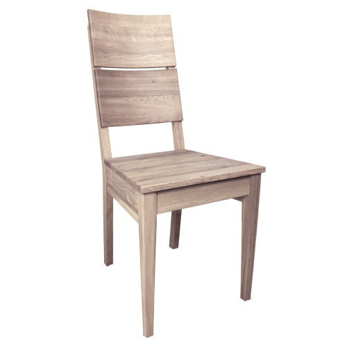 Esszimmerstuhl LINO - mit Holzsitz Eiche weiß geölt