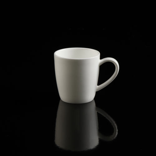 Weiße Espresso-Obertasse 6 cm / 0.1 l - 6 Stück