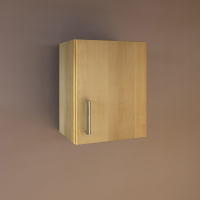Massivholz Küchenmodul Hängeschrank, Türanschlag rechts - 40 cm