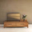 Modernes TV-Lowboard mit Schublade und Klappe - Tiefe 60,4 cm